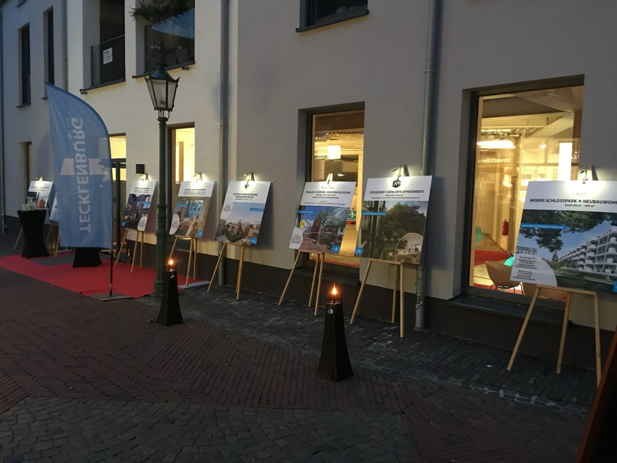 Moonlight Besichtigung in der Markt Rose