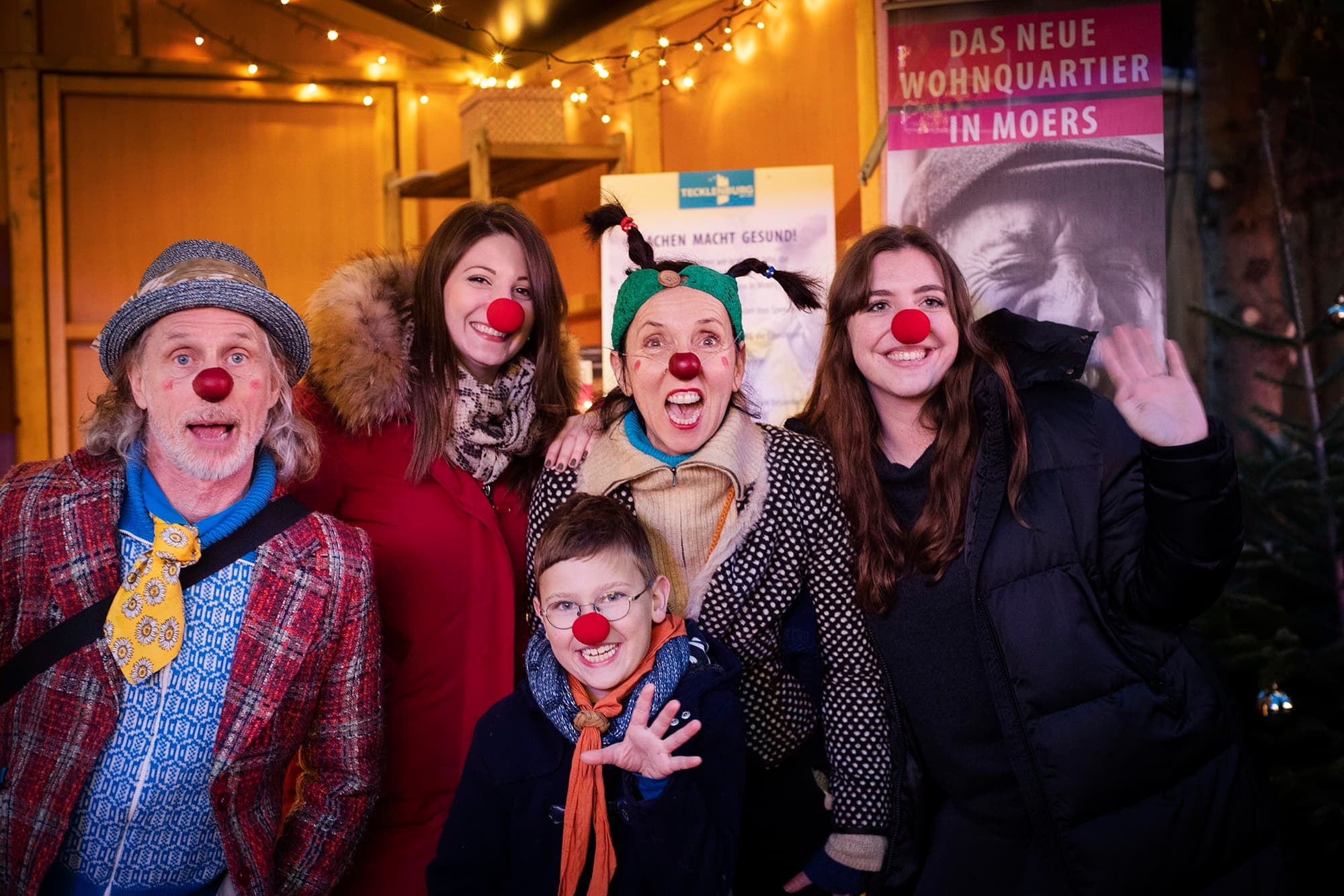 Weihnachtsmarkt Moers, Spendenaktion Tecklenburg