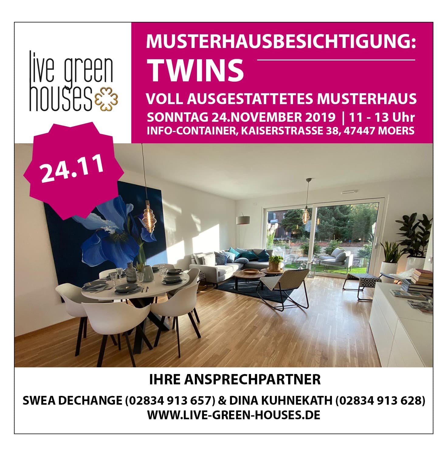 24.11 Musterhausbesichtigung in Moers