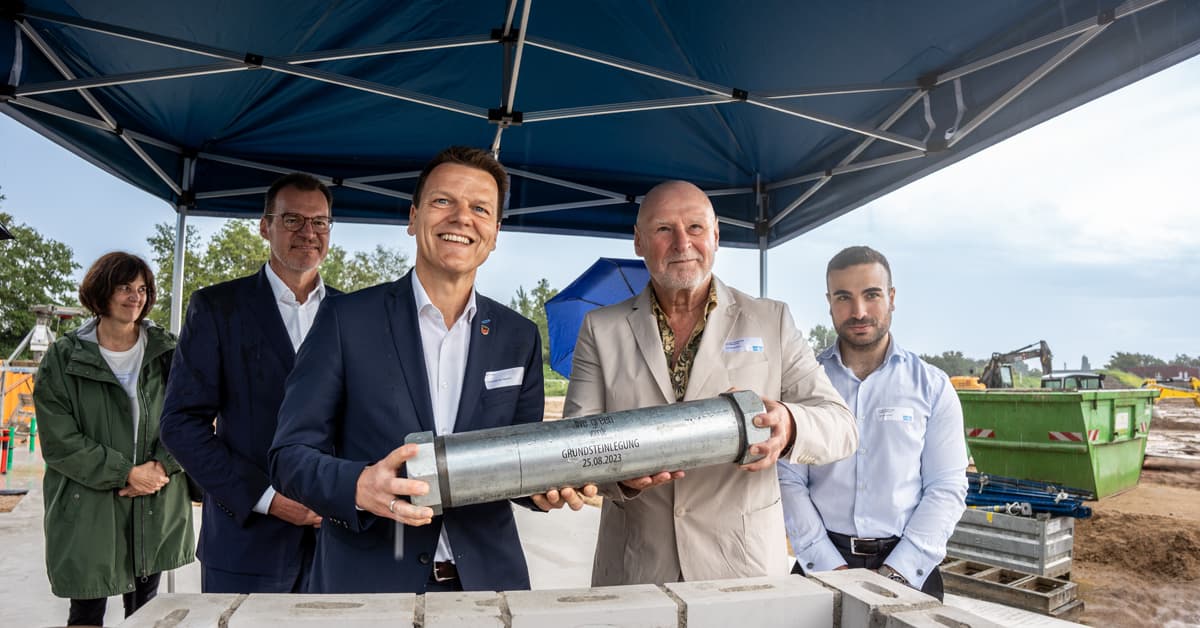 Grundsteinlegung Live Green Voerde