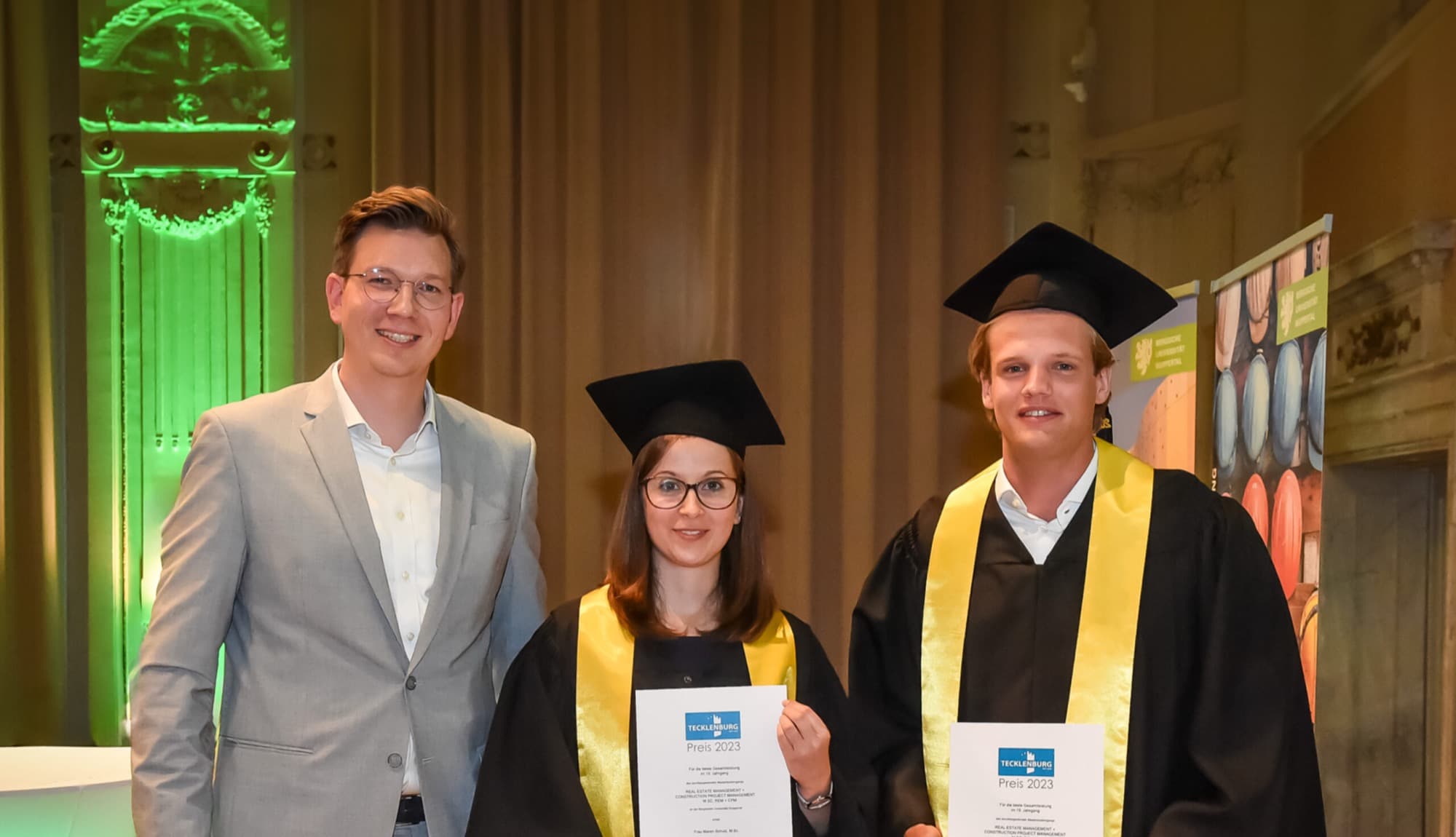 Master's Degree Award Ceremony at the University of Wuppertal