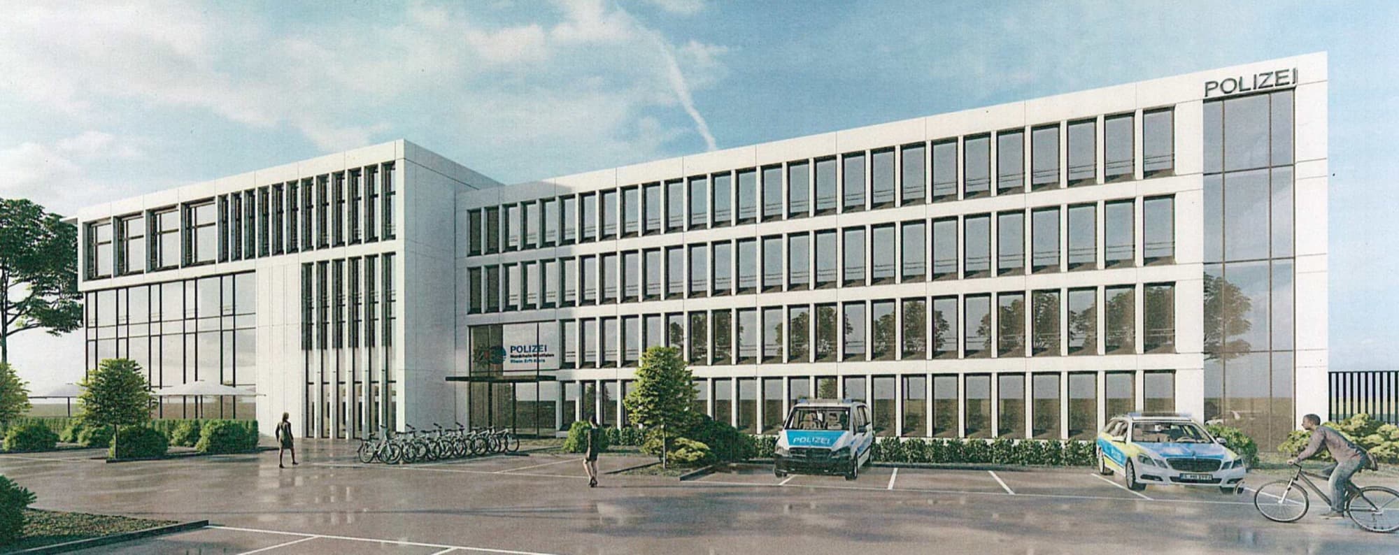 Tecklenburg baut Polizeipräsidium