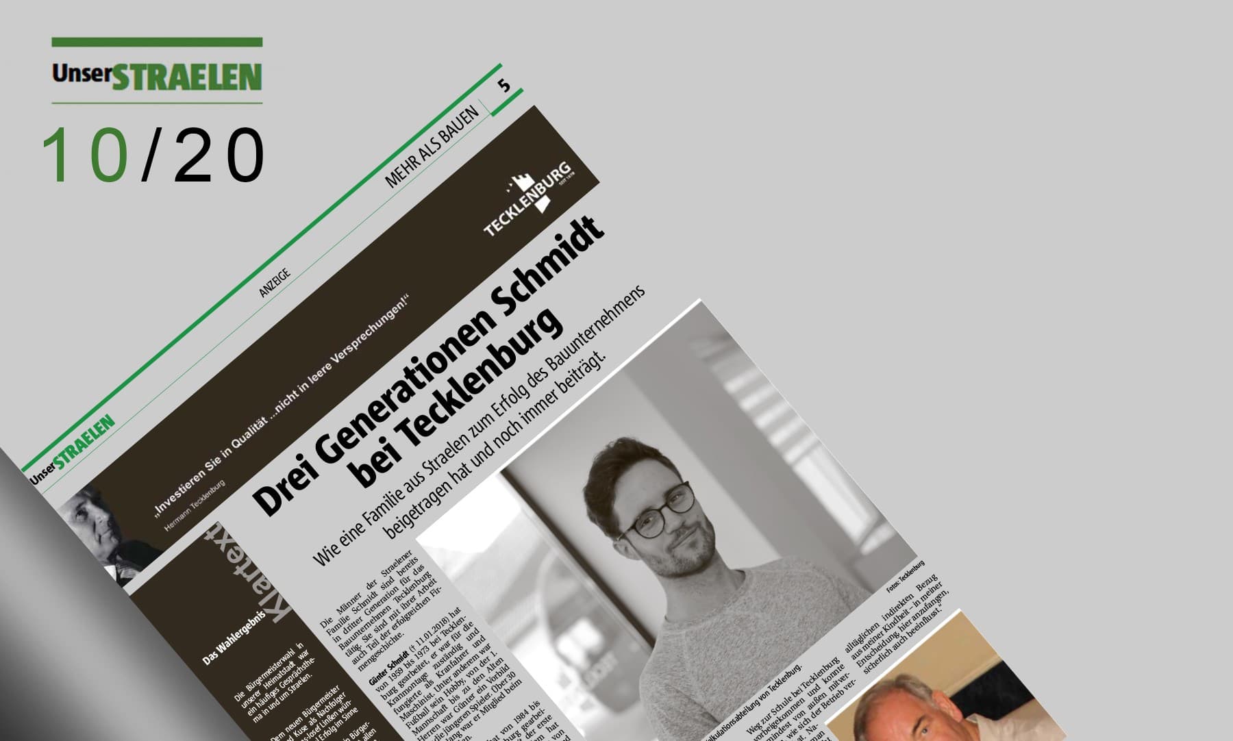 Drei Generationen Schmidt bei Tecklenburg