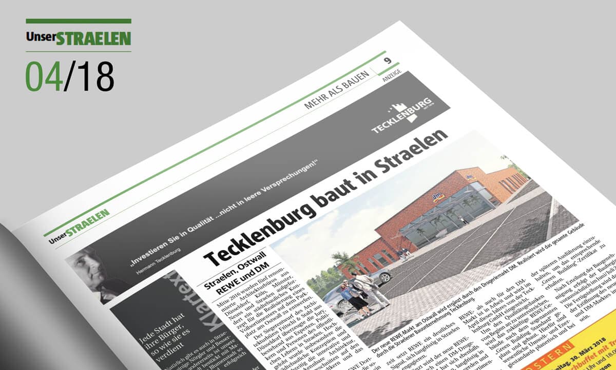 Tecklenburg builds in Straelen