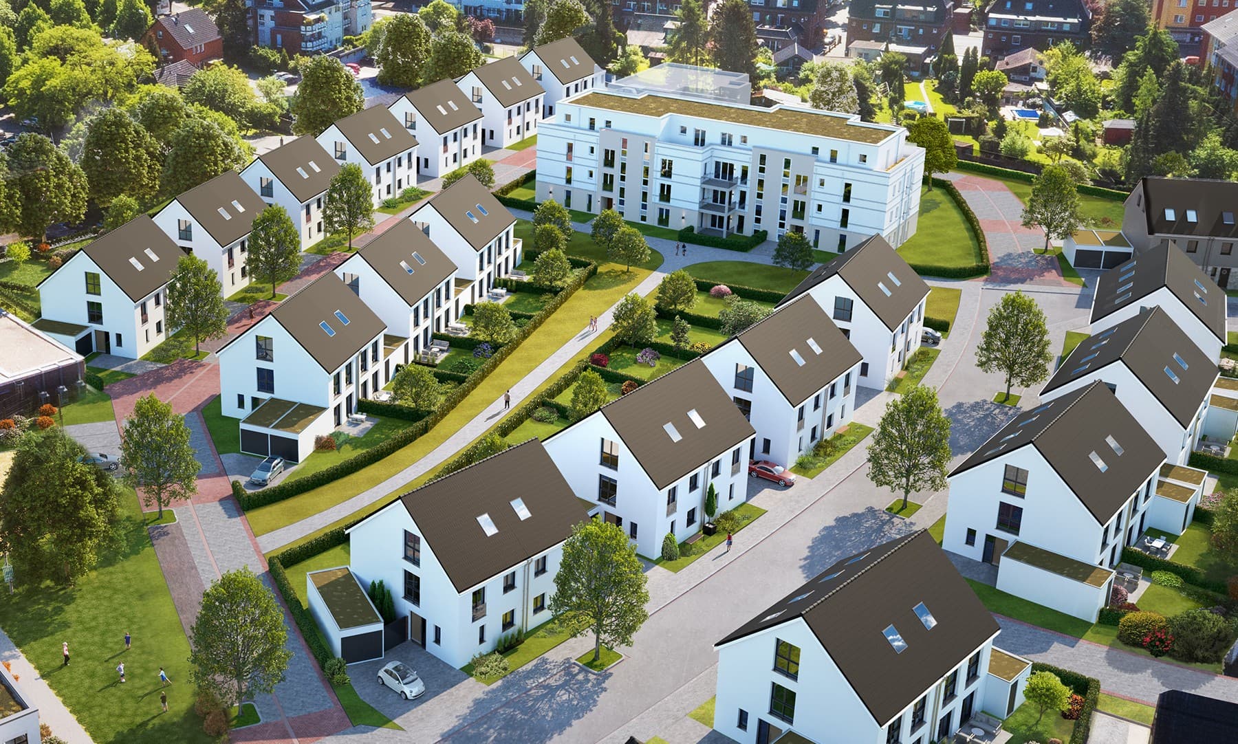Sales Launch of Semi-Detached Houses in Moers